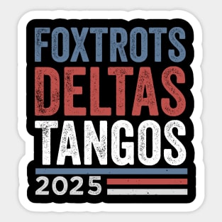 Foxtrots Delta Tangos 2025 Sticker